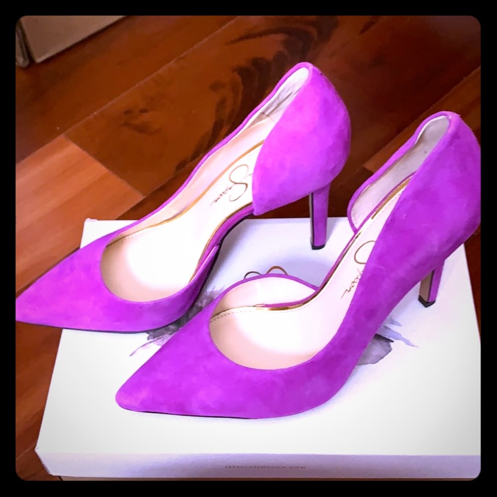 Purple D’orsay Stiletto- Claudette